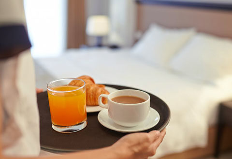 Servizio della colazione in una struttura ricettiva